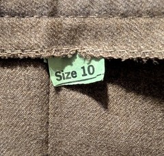 Bert Newman For Suitime Vintage 70’s Does 4O’s Deadstock Wool Skirt Suit NWT S
