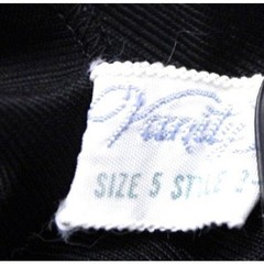 Vintage Half Slip Vanity Fair Black Nylon Tricot Sz 5 S Lace Crystal Pleated Hem