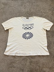 RARE VINTAGE 1972 MUNICH GERMANY OLYMPICS WOMEN’S TOP SHIRT CECEBA SITZT SIZE 7