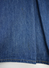 Vintage 1970s Ralph Lauren Polo Western Wear Denim Jeans Skirt Size 8 26″ Waist