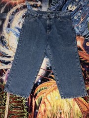 Vintage 90s Women’s Lauren Jeans Co Ralph Lauren Denim Capri Pants 100% Cotton