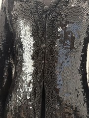 VTG James Galanos Sequins / Beaded Black Eveningwear Jacket – Collectors Item