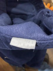 Vintage 70s Levis Womens Size 18 (32×33) Corduroy Navy Blue Flat Front