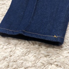 Vintage 80s 70s Wranglers Womens High Waisted Blue Jeans 38 NOS Actual 37×27