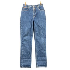 Lawman Jeans Womens 11/12 Blue Vintage Western High Rise Relaxed Straight Leg