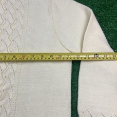 NWT Vintage Sidney Gould 60s Its Pure Gould Yellow Sweater Womens Size 42 NEW