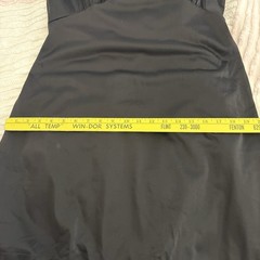 Vintage Black Slip Dress Maybe Vanity Fair Wounded No Tags 36 Bust