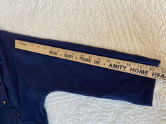 1950’s Vintage Nathan Strong Navy Travel Business Dress Side Zip No Tags