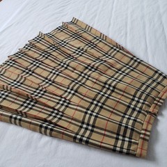 Vintage Burberrys Nova Check Wool Skirt Waist 28″x 29″ Long Sz”K14 Long” England