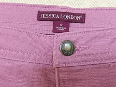 Jessica London Stretch Pencil Skirt Women’s Sz 12 Lavendar Pencil 34″W 23″L