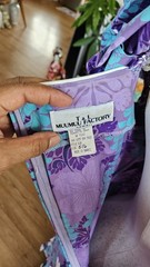Vintage T & L Muumuu Factory Hawaiian Floral Hibiscus size 6 small new
