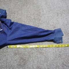 Vintage 90s Cedars Blue Denim Button Up Shirt Adult Women’s L Large BOX 13