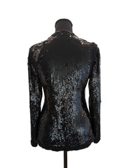 VTG James Galanos Sequins / Beaded Black Eveningwear Jacket – Collectors Item