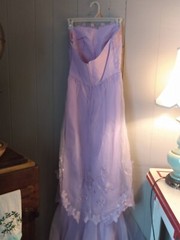 Vintage Eve Of Milady Lavender Formal Evening Gown Wedding Prom Bridesmaid Fairy