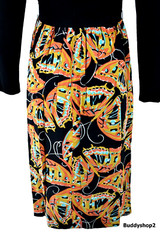 Vintage 70’s Suzy Perette Victor Costa dress sz 10 butterflies multi colored