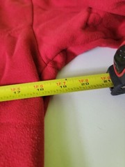 Vintage Sweater Size 8 Points West Petites Red Pullover 1/4 Zip 90s