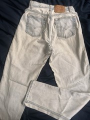 Rare light 90s 8 L Red Tab 551 Relaxed Fit Levi’s denim 26 X 32 Blue Jean unisex