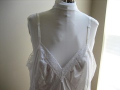 Vintage Vanity Fair Nylon White Full Slip, Lace Trim – Style 10-103 Size 42-48