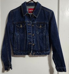WOMEN’S DENIM JACKET ~ WESTERN STYLE BY ZANA-DI ~ SMALL (4~6) US