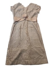 Vintage 50’s Sensibly Young Fashions Shift Dress Size Large Union Tag Label