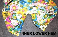 Vintage 1960’s Moana Kai Honolulu Hawaiian Dress Muu Muu Maxi Psychedelic Floral