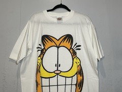 Vintage Garfield Sleep Shirt Nightshirt OSFA Single Stitch 1978 Giant Face