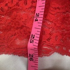 VTG Hollywood Vassarette by Munsingwear Size L Lace Hem Half Slip Sissy Silky