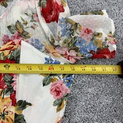 VTG Carole Little Dress Women’s 10 Floral Cottagecore Prairie Maxi Button Front