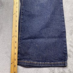 VTG Levis 550 Relaxed Boot Cut Jeans Women 14M Dark Wash Stretch Blue NWT Y2K