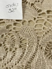 Casadei 90’s Lace Mesh Midi Skirt Sz L Beige Cream Asymmetrical Fairy Boho Retro