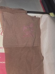 Vintage 1960s Merville Stockings Thigh‑High Garter Hosiery Size 11.5 Long