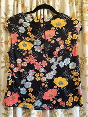 Vintage 70s 80s Lot of 5 Shirts #1 Medium Large Flower Power Hippie Mod