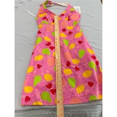 NWT Vintage White Label Lilly Pulitzer Candy Marzipan Dress size 4