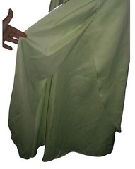 Masquerade Dress Vintage y2k Lime Green Fairy Mesh Glitter Gown Princess Pixie