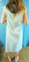 KATZ VINTAGE GREEN COMFY COTTONY SOFT EMBROIDERED YOKE NIGHTGOWN XL XXL EVC