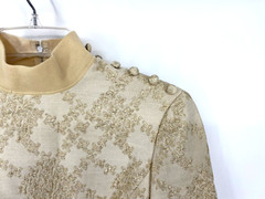 VTG Francesca Damon Sweater Size 12 Retro 60s 70s Italy Wool Blend