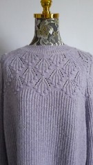 Sussan Pullover Pale Lilac Wool Blend Jumper Size S VGC
