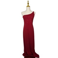 vintage 90s rampage classy wine red glitter floral elegant maxi prom dress y2k