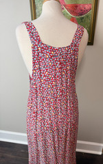 Vintage Carol Anderson Dress Size 8 Midi Floral Sundress Cottagecore Pockets