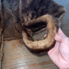 Vintage (1950s) Mink Fur Stole Wrap Abravanel Furs Ben Zuckerman