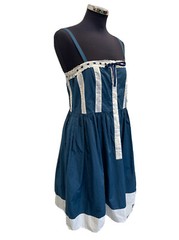 MOSCHINO MARE DRESS WOMEN VINTAGE DRESS WOMAN JHB80