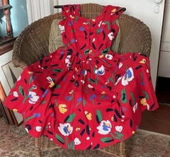 Robbie Bee RED Sun Dress ~ Eyecatcher!