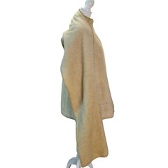Vintage Bonnie Cashin for Sills Mohair Cape Poncho Hovland Swanson Beige OS M-XL