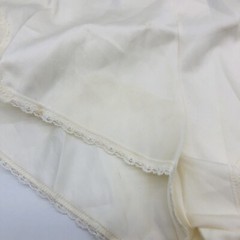 Vintage Warner’s Tap Pants Boyshorts Ivory 55084 Size 6,NWT Elastic Needs Redone