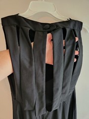 Vintage Rare Maxi Dress Alfred Werber 1970s Elegant Retro Sz. Small Studio54