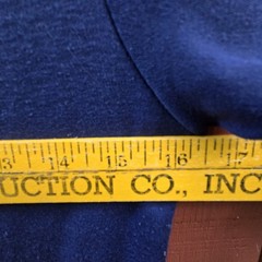 Vintage Navy Dress with White Trim Button Detail Tie Belt 1960s 70s Union Made