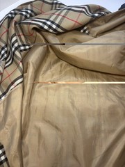 Vintage Burberrys Made In Scotland Nova Check Wool Wrap Kilt Skirt Buckles 14