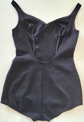 Vintage 1960’s ROBBY LEN Nautical Sailor Swimsuit Pin Up Rockabilly Bathing Suit