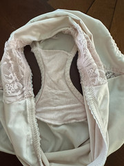 Vtg collectible Private Affair Maidenform large Union Made blush lingerie