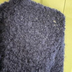 Vintage Tam Italia Hand Made Wool Mohair Button Cardigan Made In Italy SZ Medium